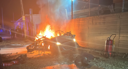 مصرع شابين واصابة اخر بانفجار سيارة في حي دهمش